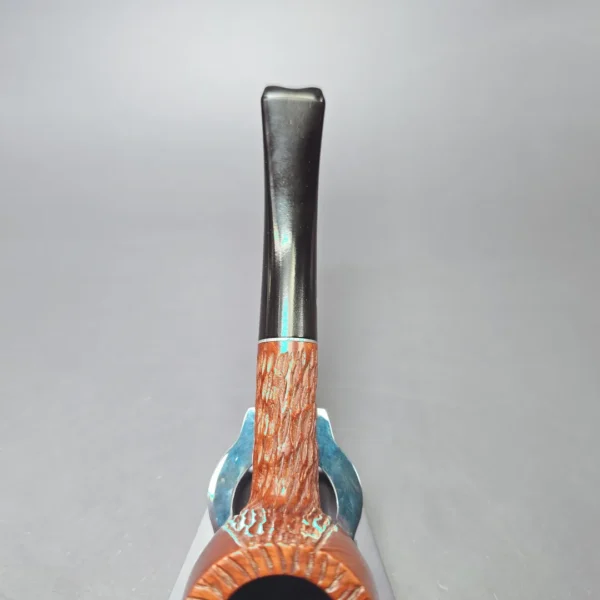 Kaywoodie Durobit 69 Partially Rusticated Pot Estate Briar Pipe, Unsmoked - Image 7