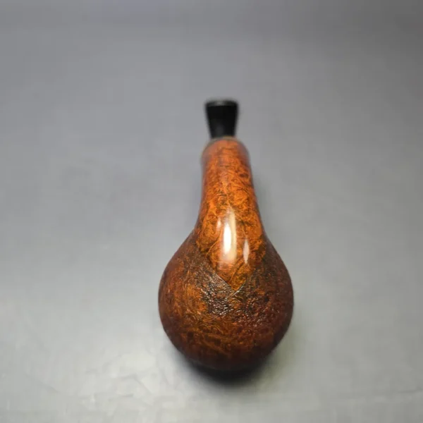 Papa Bear's Pipes by Tim Beaumont Partially Sandblasted Egg Handmade Briar Pipe, New - Image 7