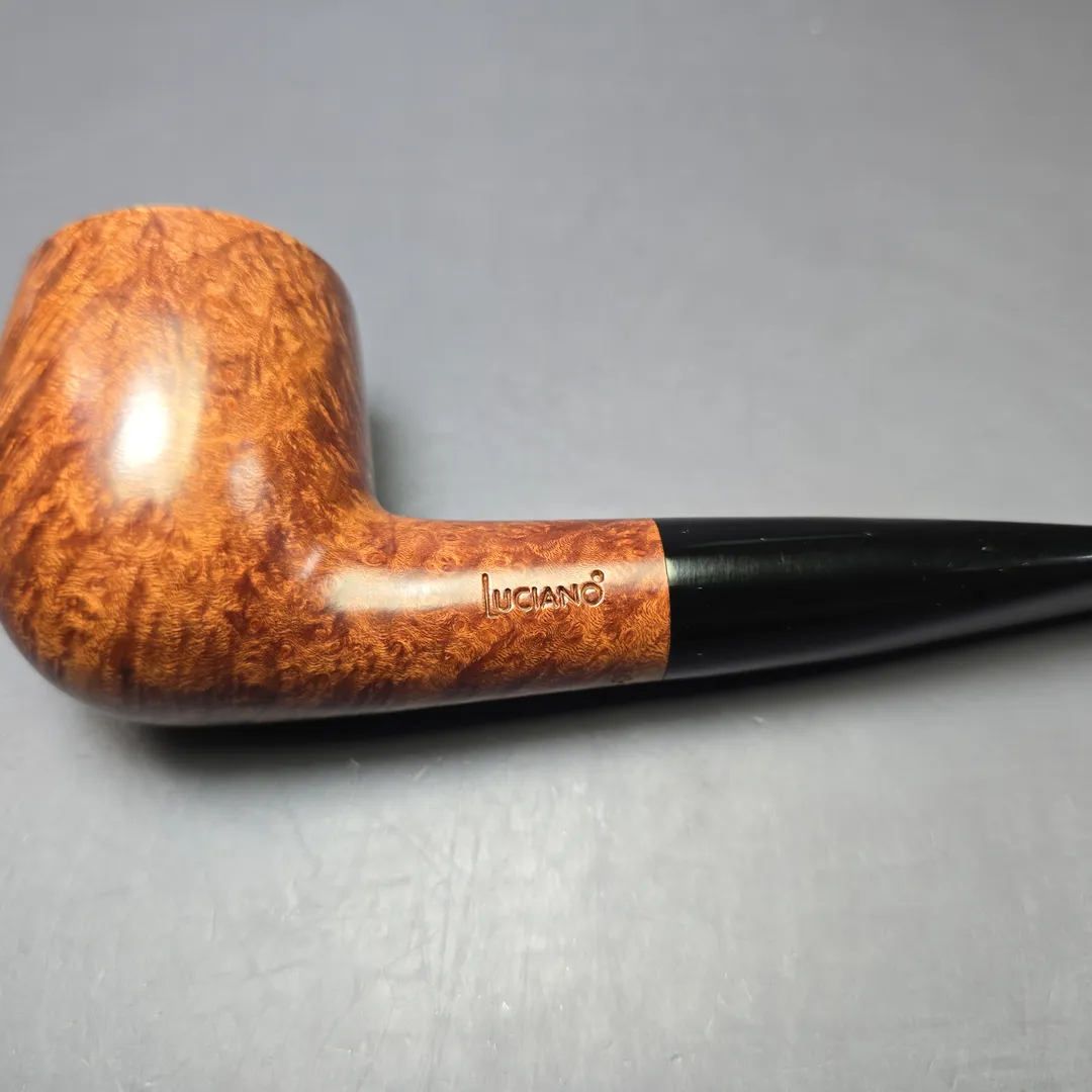 Luciano 2011 38 B Smooth Billiard Estate Briar Pipe, Unsmoked - Image 7