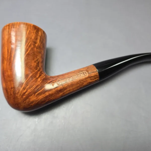 James Upshall 1980s P Grade Smooth Stack Dublin Estate Briar Pipe, Unsmoked - Image 7