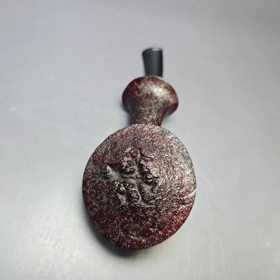 Madao 3000 Sandblasted Asymmetric Speeding Volcano Handmade Briar Pipe, New - Image 7