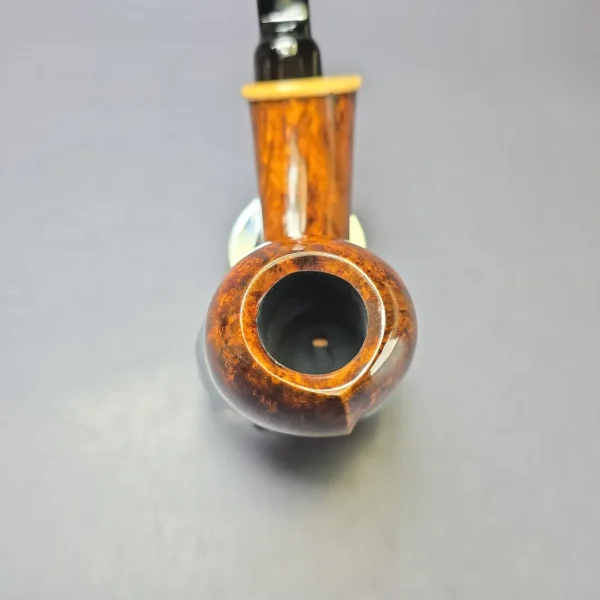 MBSD Briars Modern Masters 2 Smooth Blowfish w/ Boxwood Briar Pipe, New - Image 7