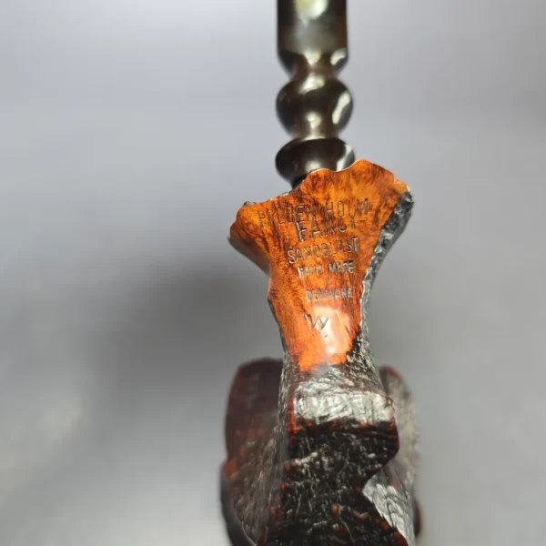 Ben Wade Fancy Sandblast XL Freehand Estate Briar Pipe, Danish Estates - Image 7