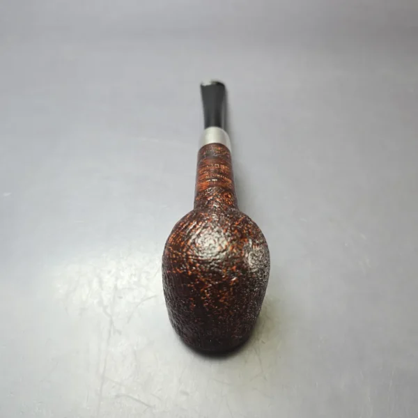 MBSD Briars Timeless Traditions 1 Sandblasted Billiard w/ Silver Handmade Briar Pipe, New - Image 8