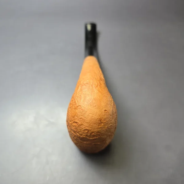 Pipe Tristan Sandblasted "Tanshell" LC Bent Billiard Handmade Briar Pipe, New - Image 8