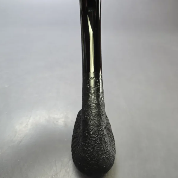 Pipe Tristan Sandblasted "Shell" LC Bent Billiard Handmade Briar Pipe, New - Image 8