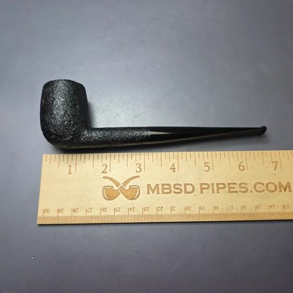 Pipe Tristan Timeless Series Sandblasted Billiard Briar Pipe, New - Image 8