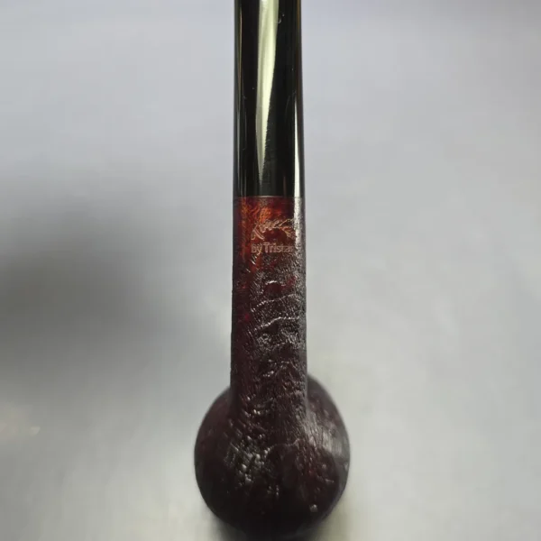 Pipe Tristan Timeless Series Sandblasted Billiard Briar Pipe, New - Image 8