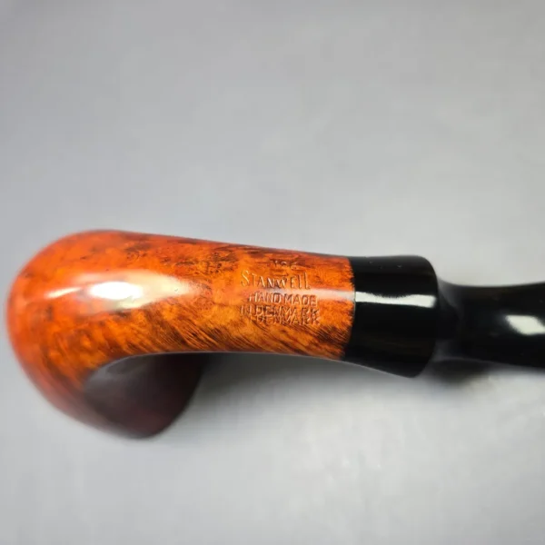 Stanwell 1980s Hand Made 126 Smooth Horn Dublin Estate Briar Pipe, Unsmoked - Image 8