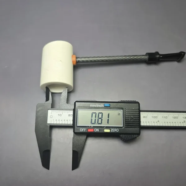 MBSD Meerschaum Deluxe Poker Translucent Block Meerschaum Pipe, New - Image 8