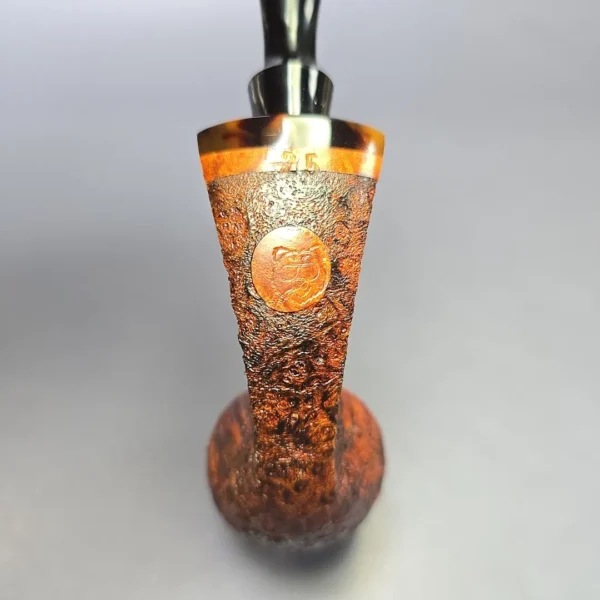 Papa Bear's Pipes by Tim Beaumont Contrast Sandblasted Cobra Handmade Briar Pipe, New - Image 8