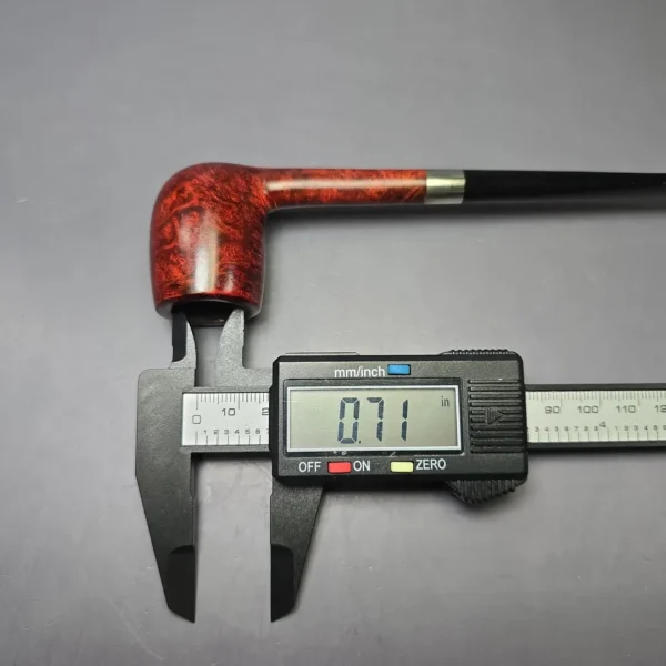 Bruno Nuttens Mini Bing B3 Smooth Billiard Briar Pipe, New - Image 8