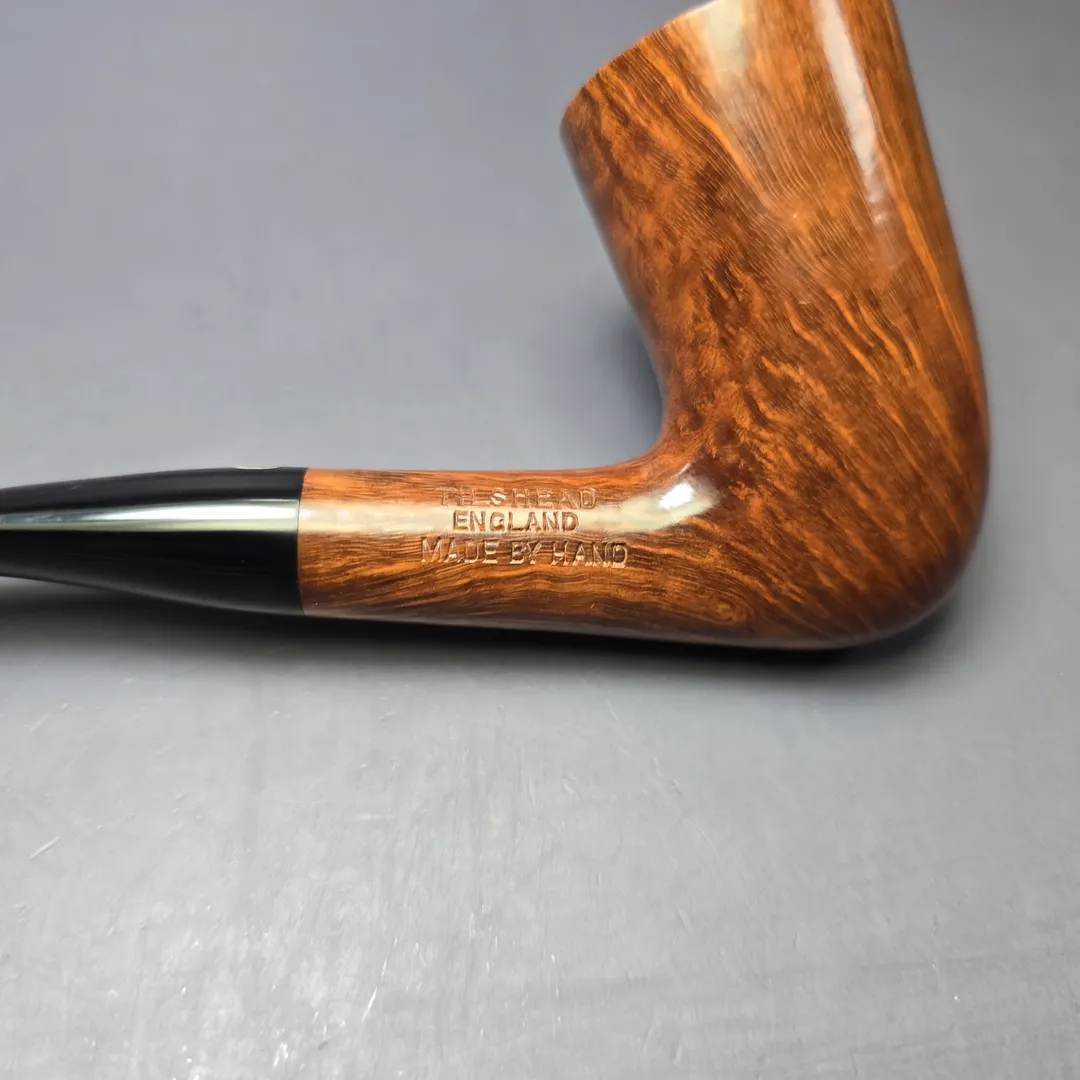 James Upshall 1980s P Grade Smooth Stack Dublin Estate Briar Pipe, Unsmoked - Image 8