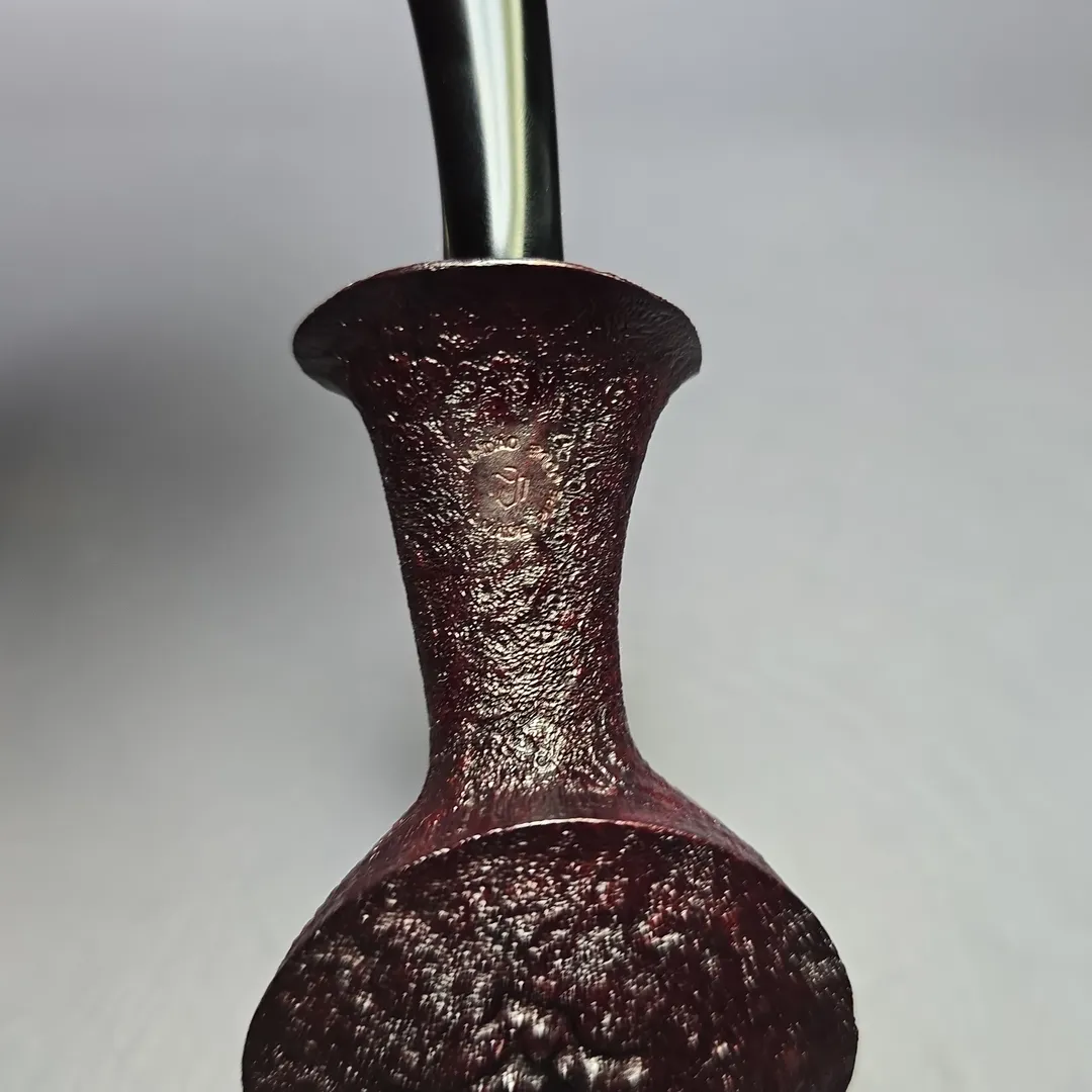 Madao 3000 Sandblasted Asymmetric Speeding Volcano Handmade Briar Pipe, New - Image 8