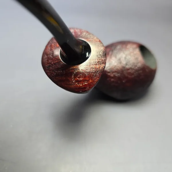 Madao Sandblasted Asymmetric Orca Handmade Briar Pipe, New - Image 8