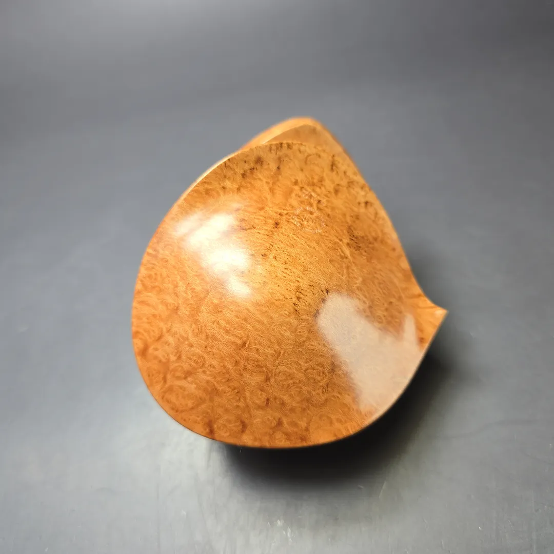 Madao 3000 Smooth Asymmetric Volcano w/ Boxwood Handmade Briar Pipe, New - Image 8