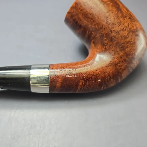 Peterson 2001 St Patrick's Day XL20 Smooth Bent Billiard Estate Briar Pipe, Irish Estates - Image 8