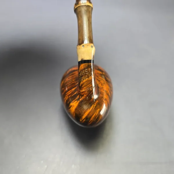 MBSD Briars Modern Masters 1 Smooth Peewit w/ Bamboo Briar Pipe, New - Image 8