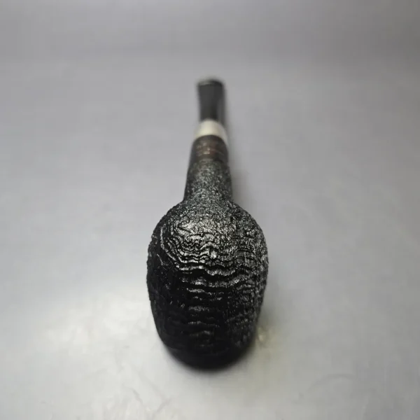 MBSD Briars Timeless Traditions 1 Sandblasted Billiard w/ Silver Handmade Briar Pipe, New - Image 8