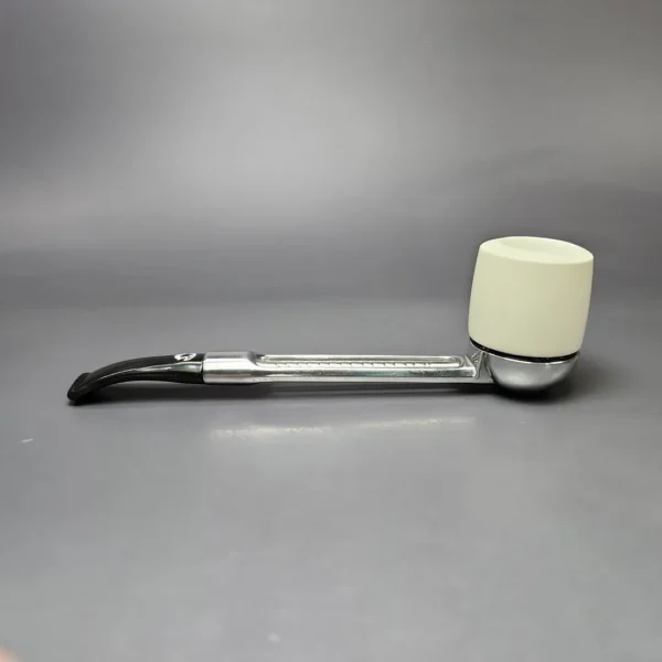 Falcon Classic Curved w/ MBSD Meerschaum Billiard Block Meerschaum Bowl Pipe, New - Image 8