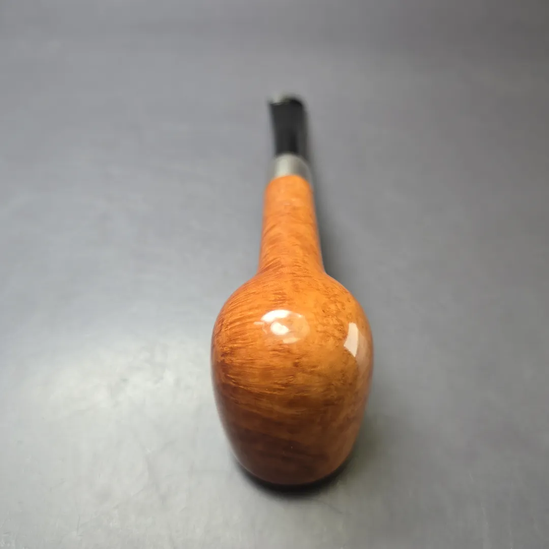 MBSD Briars Timeless Traditions 1 Smooth Billiard w/ Silver Handmade Briar Pipe, New - Image 8