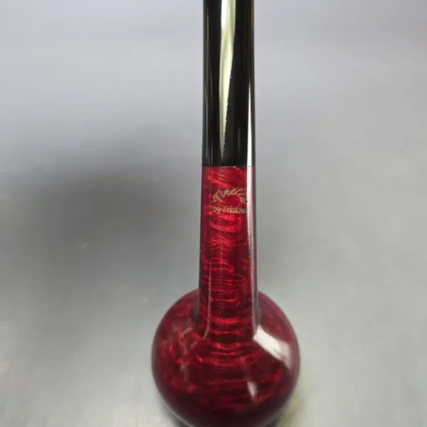 Pipe Tristan Timeless Series Smooth Tomato Briar Pipe, New - Image 9
