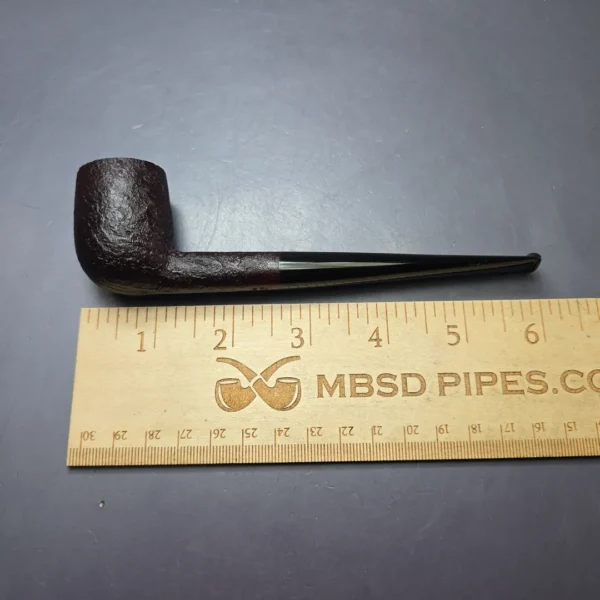 Pipe Tristan Timeless Series Sandblasted Billiard Briar Pipe, New - Image 9
