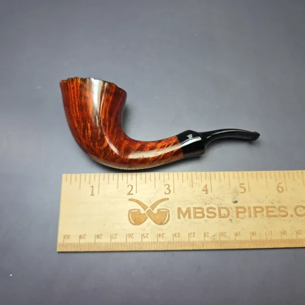 Stanwell 1980s Hand Made 126 Smooth Horn Dublin Estate Briar Pipe, Unsmoked - Image 9