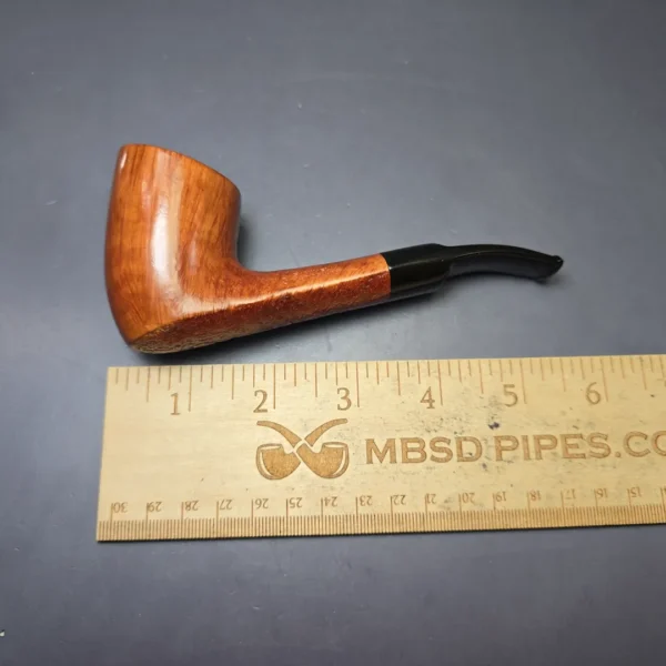 Savinelli Autograph 3 Partially Sandblasted Freehand Estate Briar Pipe, Unsmoked - Image 9