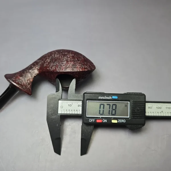 Madao 3000 Sandblasted Orca Handmade Briar Pipe, New - Image 9