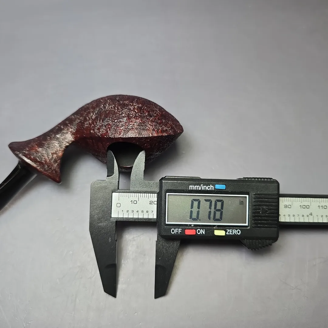 Madao 3000 Sandblasted Orca Handmade Briar Pipe, New - Image 9