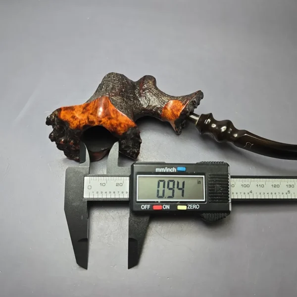 Ben Wade Fancy Sandblast XL Freehand Estate Briar Pipe, Danish Estates - Image 9