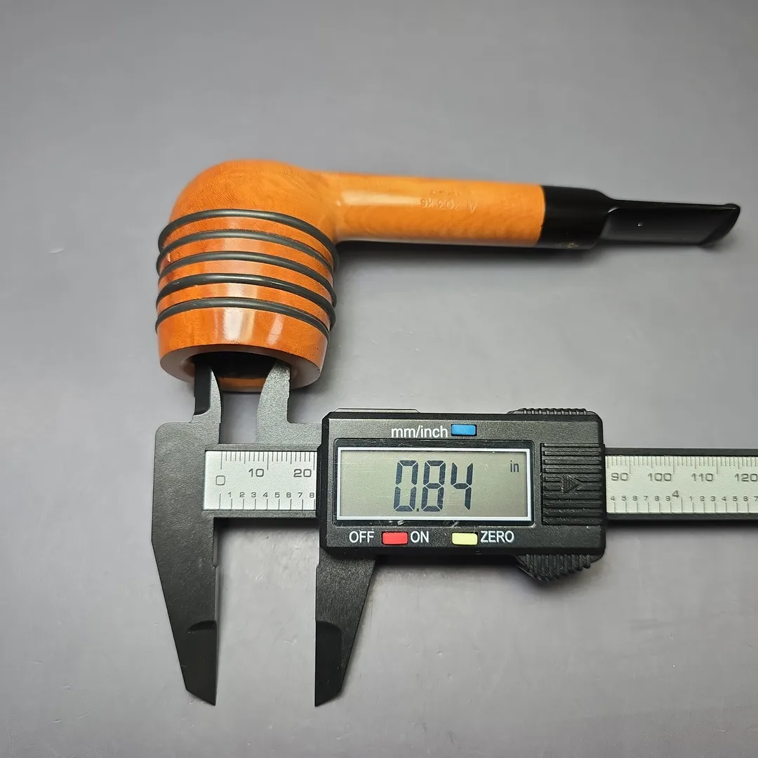 Savinelli Trekking 703 KS Smooth Lovat Estate Briar Pipe, Unsmoked, 6mm - Image 10