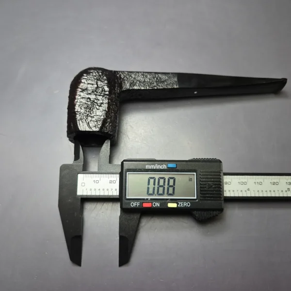 Dunhill 1987 Shell Briar 4124 "Complimentary" Sandblasted Panel Estate Briar Pipe, Unsmoked - Image 10