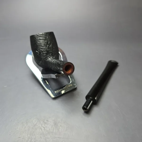 Pipe Tristan Timeless Series Sandblasted Billiard Briar Pipe, New - Image 10