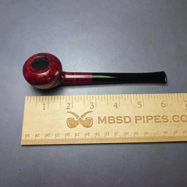 Pipe Tristan Timeless Series Smooth Tomato Briar Pipe, New - Image 10