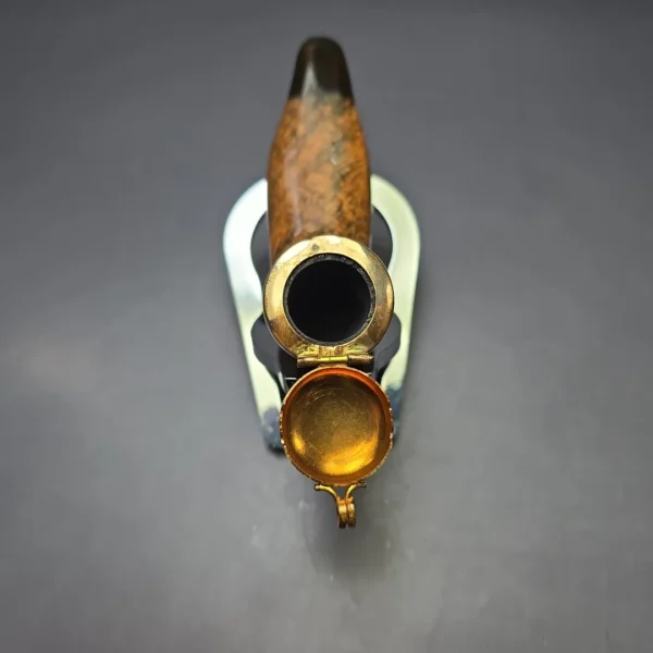 Nording Handmade Duck Head w/ Wind Cap Estate Briar Pipe, Unsmoked - Image 10