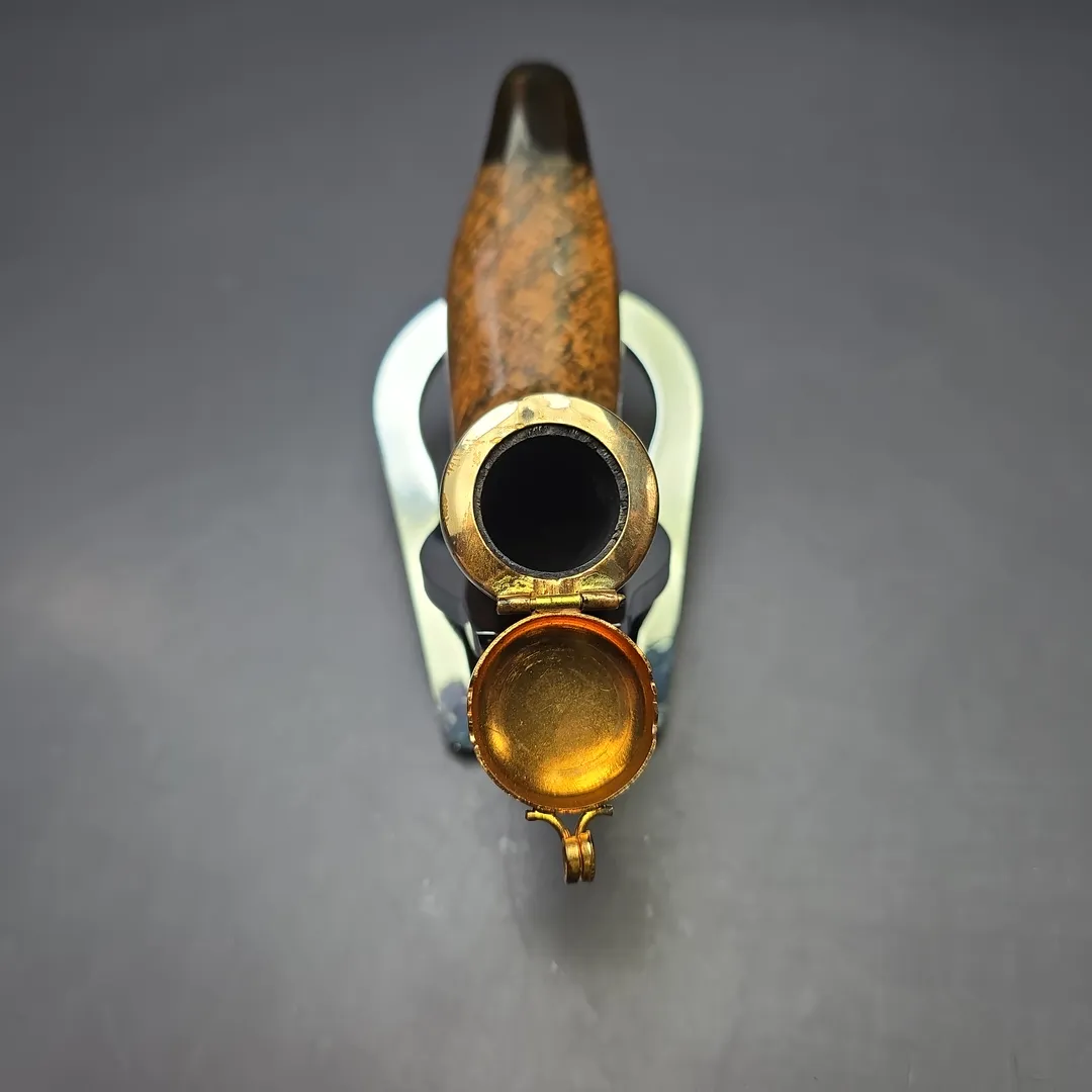 Nording Handmade Duck Head w/ Wind Cap Estate Briar Pipe, Unsmoked - Image 10