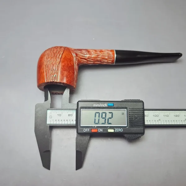 Kaywoodie Durobit 69 Partially Rusticated Pot Estate Briar Pipe, Unsmoked - Image 10