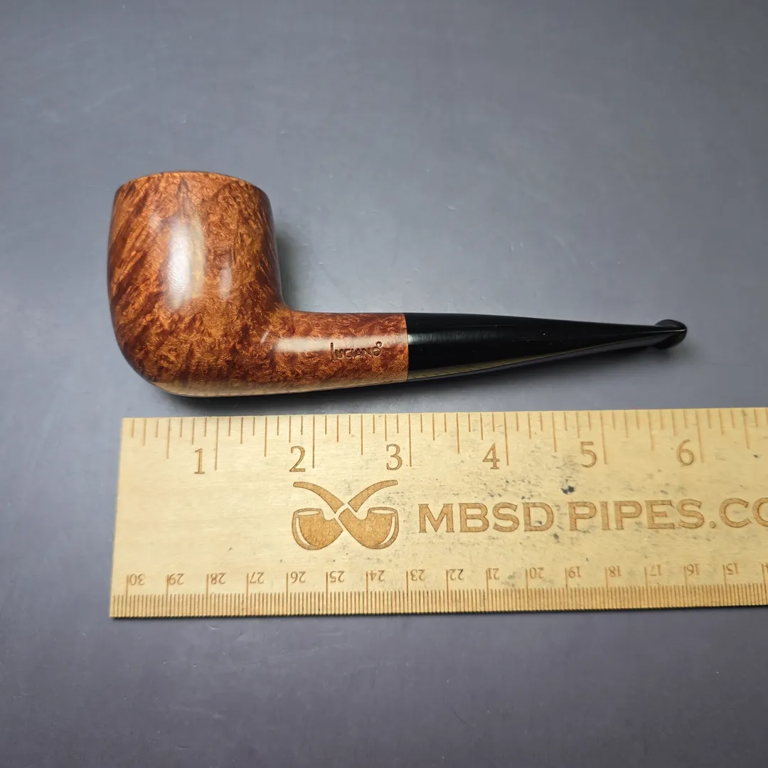 Luciano 2011 38 B Smooth Billiard Estate Briar Pipe, Unsmoked - Image 10