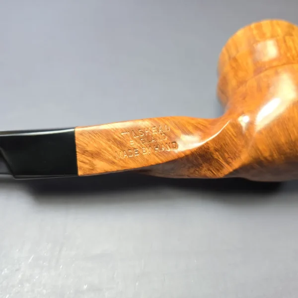 James Upshall B Grade Tradition Smooth Spiral Freehand Estate Briar Pipe, Unsmoked - Image 10