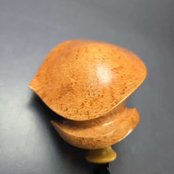 Madao 3000 Smooth Asymmetric Volcano w/ Boxwood Handmade Briar Pipe, New - Image 10