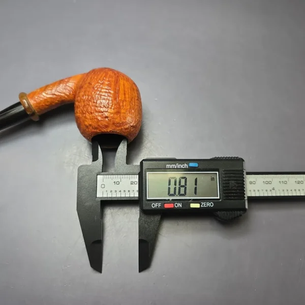 Neerup Signe Sandblasted Apple Estate Briar Pipe, Danish Estates - Image 10