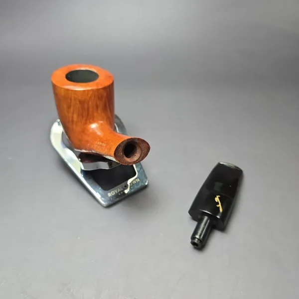 Savinelli Autograph 3 Partially Sandblasted Freehand Estate Briar Pipe, Unsmoked - Image 11