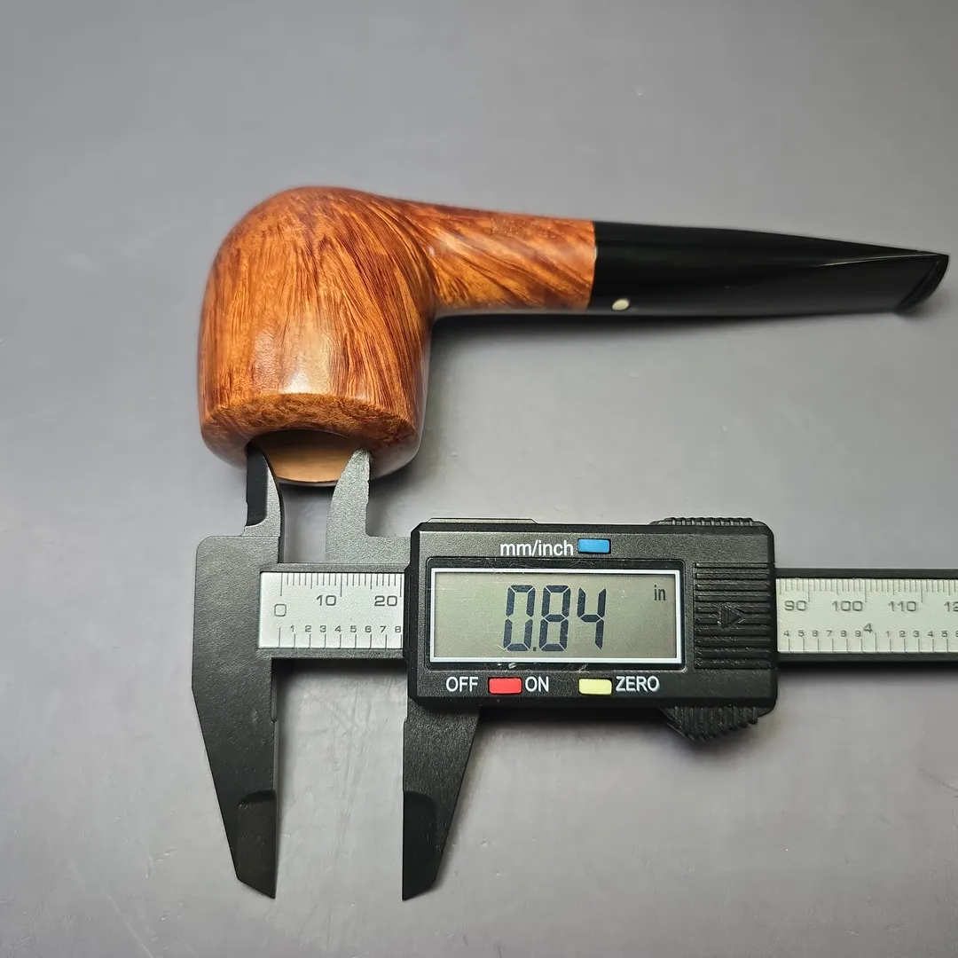 Luciano 2011 38 B Smooth Billiard Estate Briar Pipe, Unsmoked - Image 11