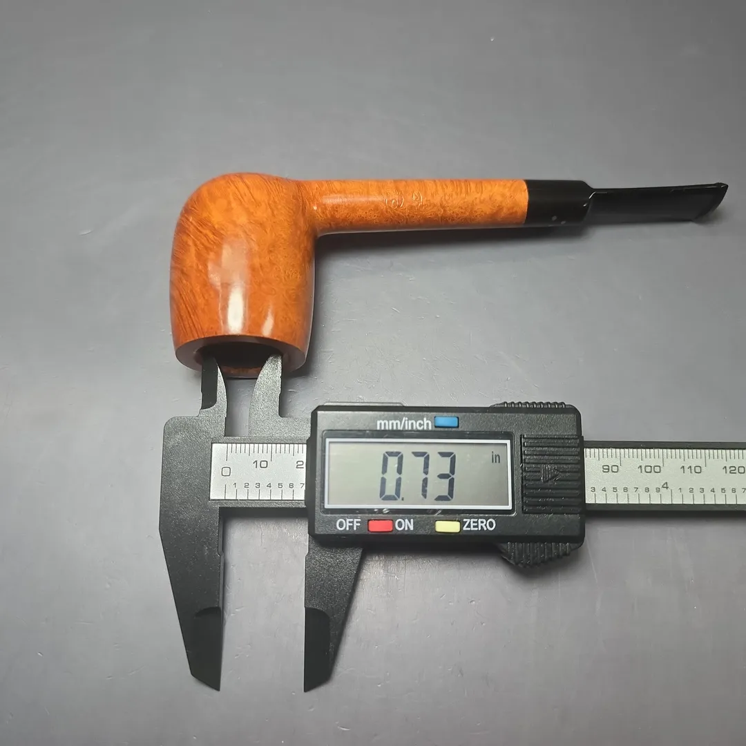 Savinelli Giubileo d'Oro Natural Smooth Lovat Estate Briar Pipe, Unsmoked - Image 11