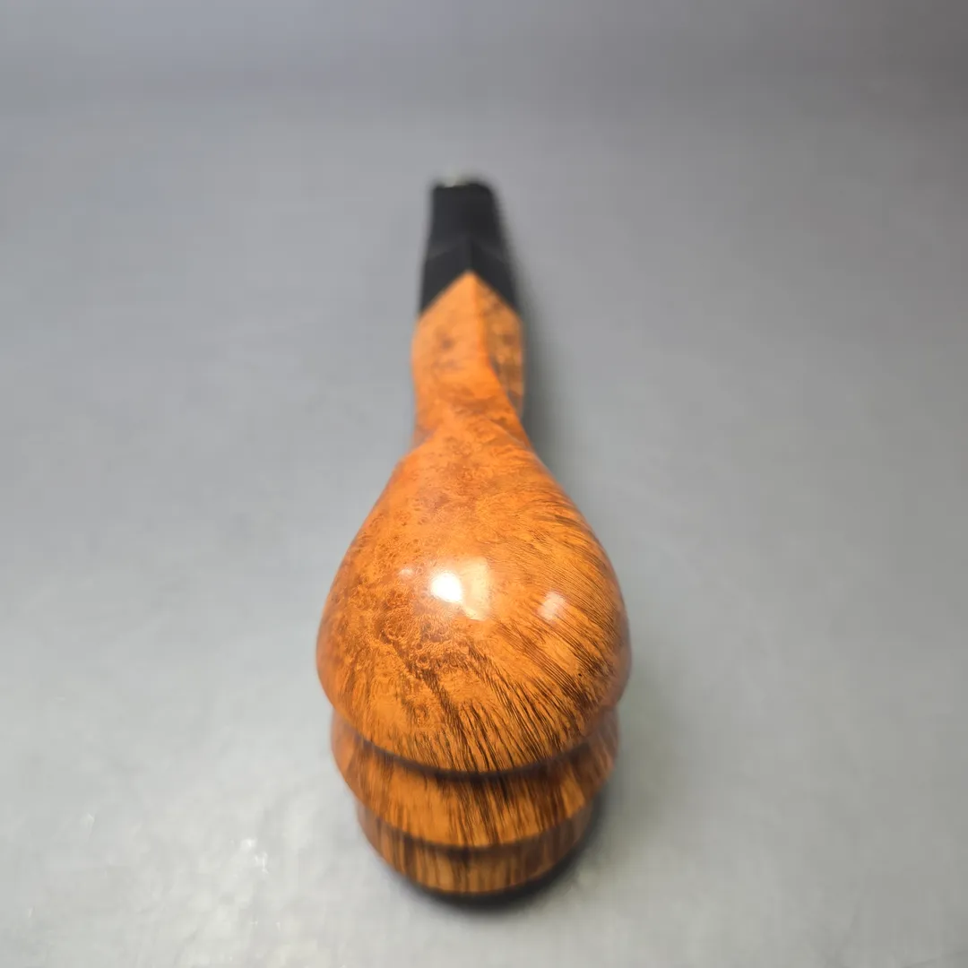 James Upshall B Grade Tradition Smooth Spiral Freehand Estate Briar Pipe, Unsmoked - Image 11