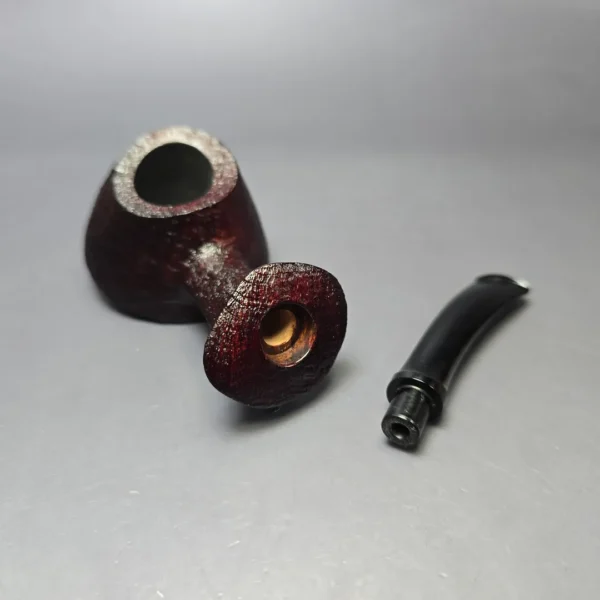 Madao 3000 Sandblasted Asymmetric Speeding Volcano Handmade Briar Pipe, New - Image 11