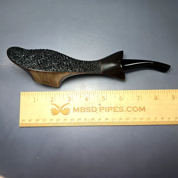 Michael Parks 2005 GKCPC Best in Show Giant Blowfish w/ Brazilian Rosewood Estate Briar Pipe, Unsmoked - Image 11