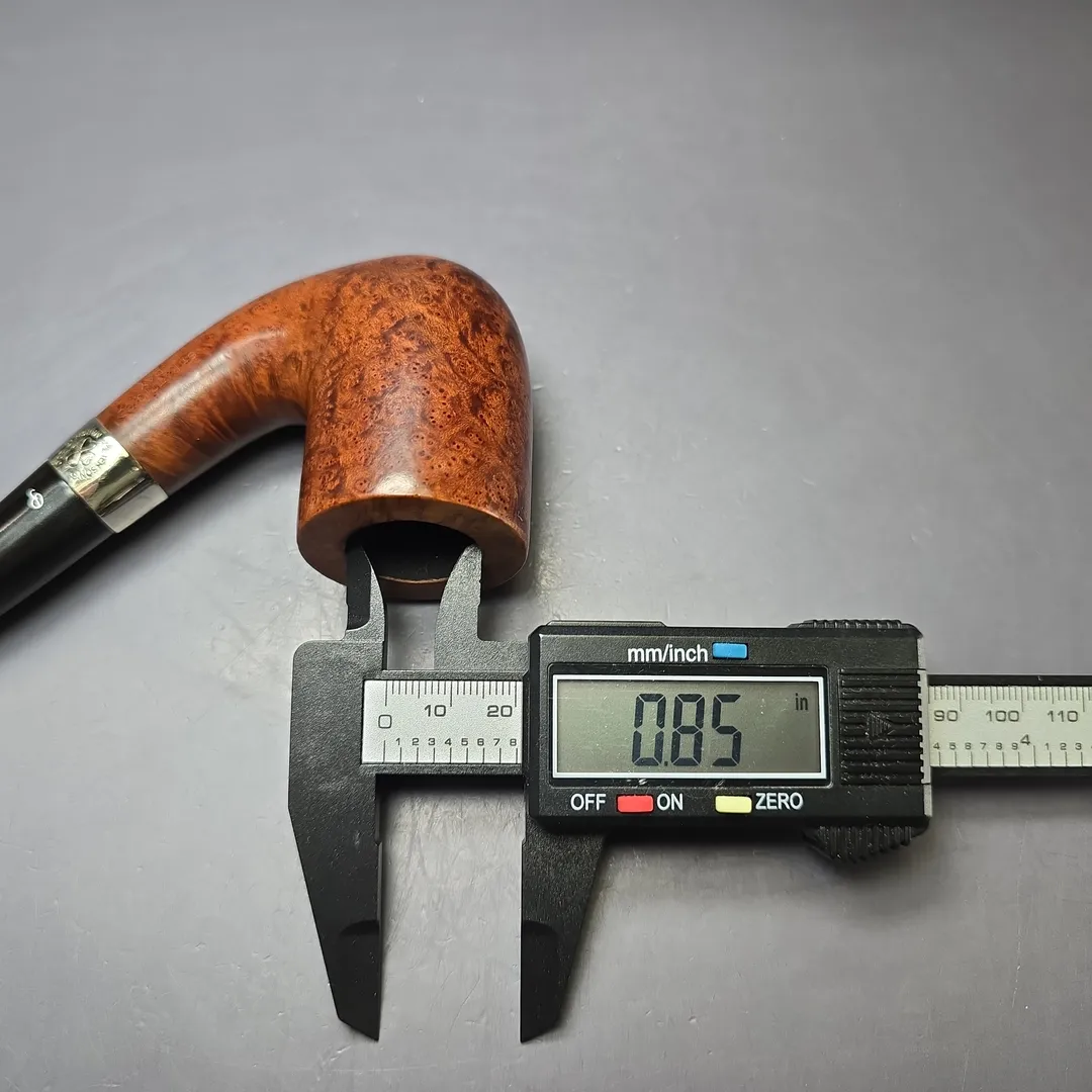 Peterson 2001 St Patrick's Day XL20 Smooth Bent Billiard Estate Briar Pipe, Irish Estates - Image 11